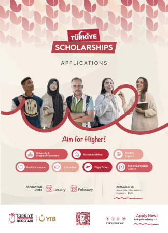 Türkiye Announces Scholarships for International Students